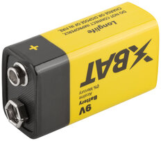 Батарейка 9 V, щелочная, Крона