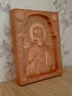 Икона Николай Чудотворец 185*150
