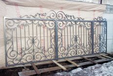 Ворота "Бабочка" (холодная ковка) 4м